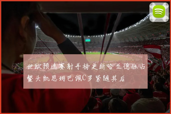 世欧预选赛射手榜更新哈兰德独占鳌头凯恩姆巴佩C罗紧随其后