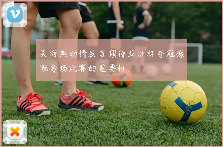 吴海燕动情发言期待亚洲杯夺冠感慨每场比赛的重要性